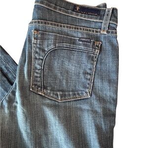 Fidelity Belladonna Straight Leg Jeans Medium Wash